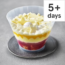 77. Tesco Finest Raspberry and Peach Bellini Trifle 780g (Serves 8)