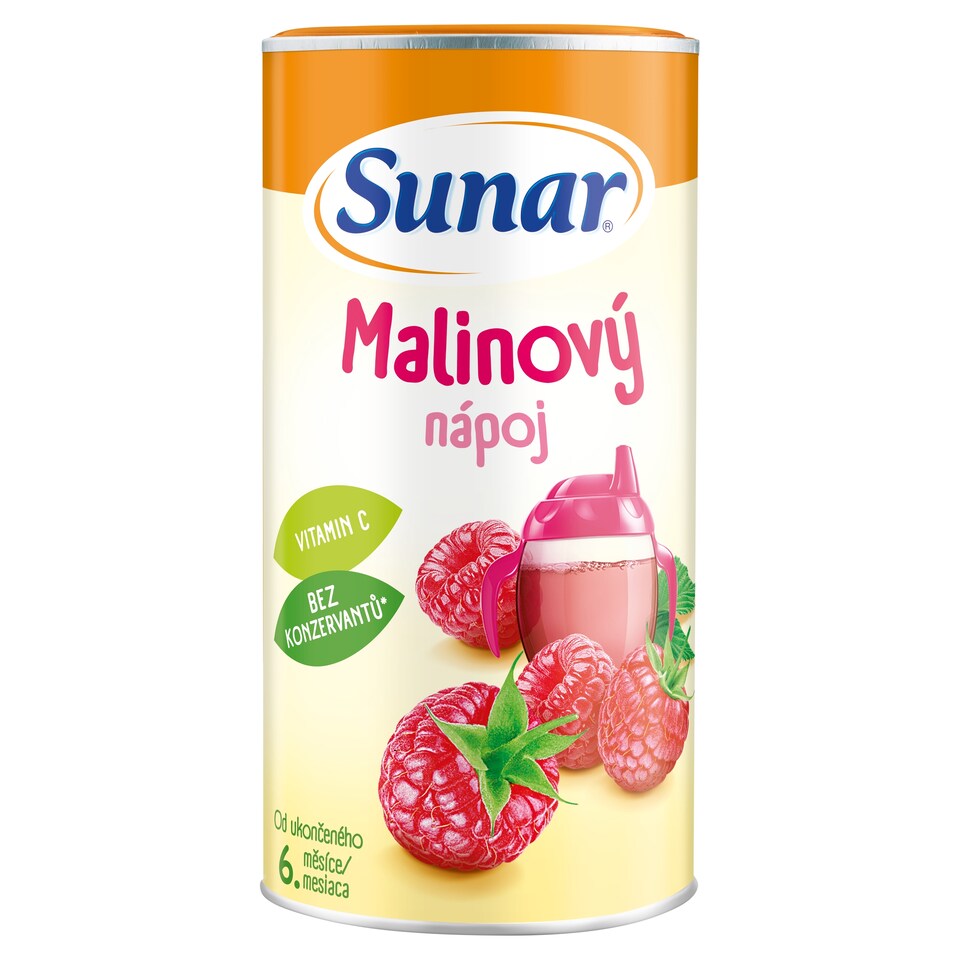 image 1 of Sunar Raspberry Drink 200g