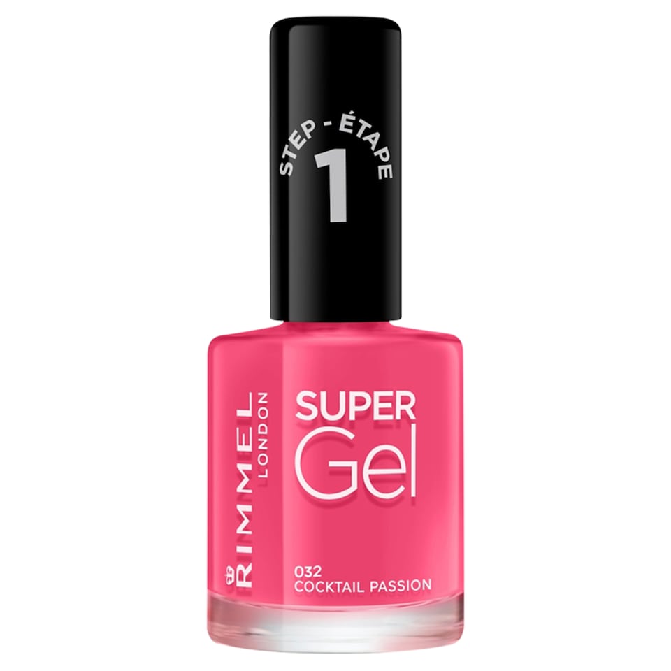 image 1 of Rimmel Super Gel Nailpolish Cocktail Passion 12Ml