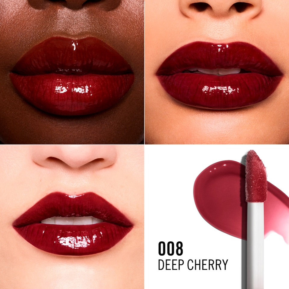 image 1 of Rimmel Oh My Gloss! Lip Oil 008 Deep Cherry 4.5ml