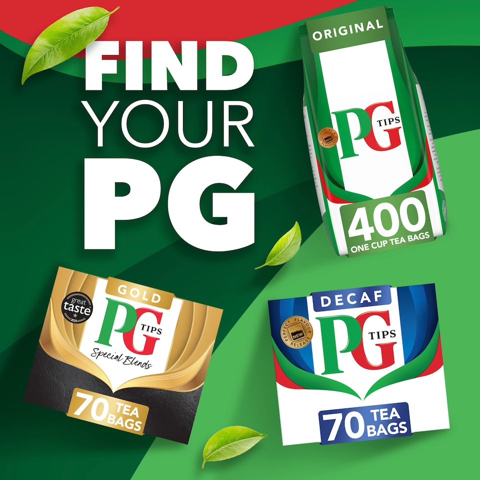 image 1 of PG Tips Original Tea Bags 500 Pack 1.45kg