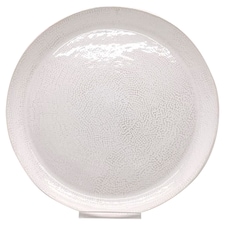 Fox & Ivy Luna White Dinner Plate