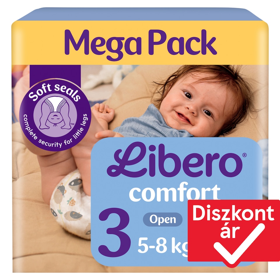Libero Comfort pelenka, méret: 3, 5-8 kg, 76 db  1. kép