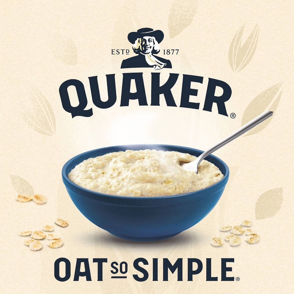 image 1 of Quaker Oat So Simple Gluten Free Porridge Sachets 10x35g