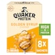 image 1 of Quaker Protein Oat So Simple Golden Syrup Porridge Sachets 8x43g