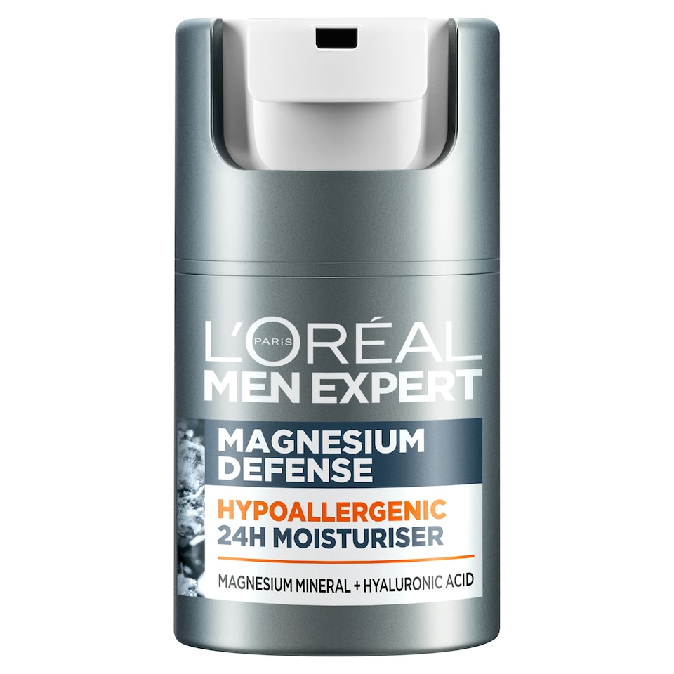 image 1 of L'Oreal Men Expert Magnesium Hypoallergenic Moisturiser 50Ml