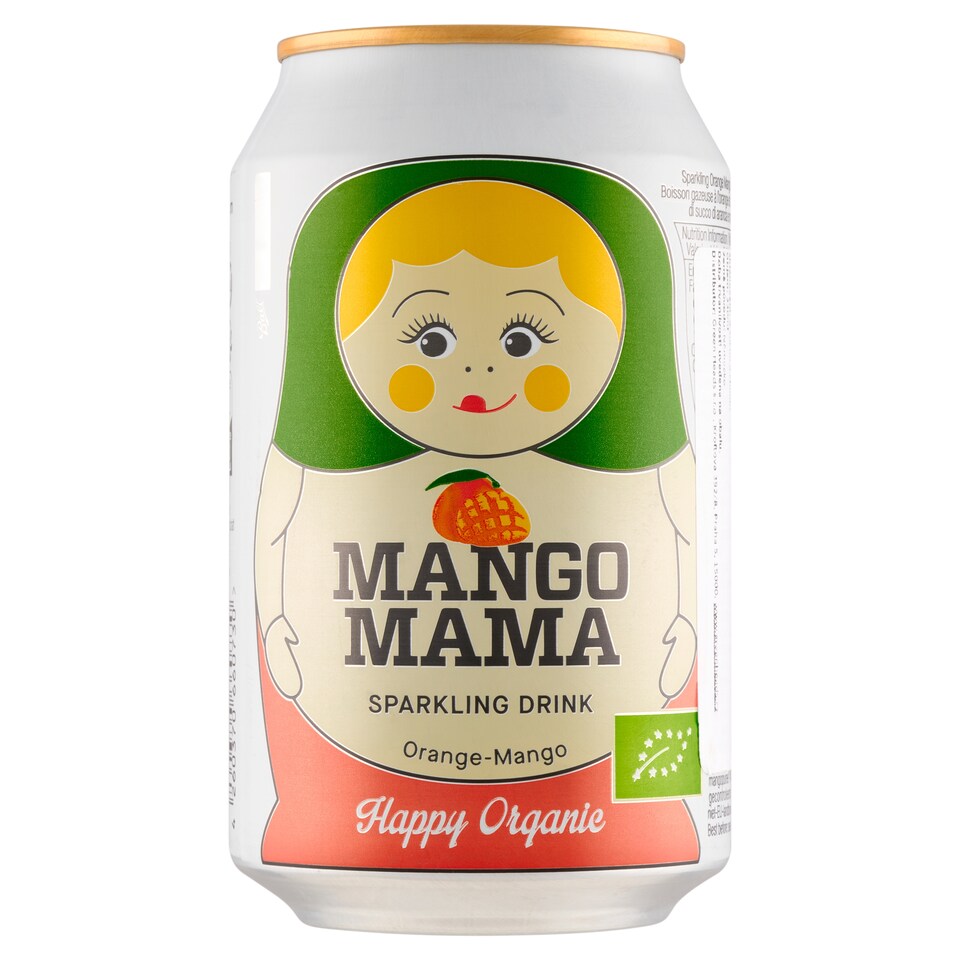 Drink Mamas Bio pomerančovo-mangová limonáda 330ml