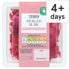 Tesco Pickled Vegetable Slaw 220G