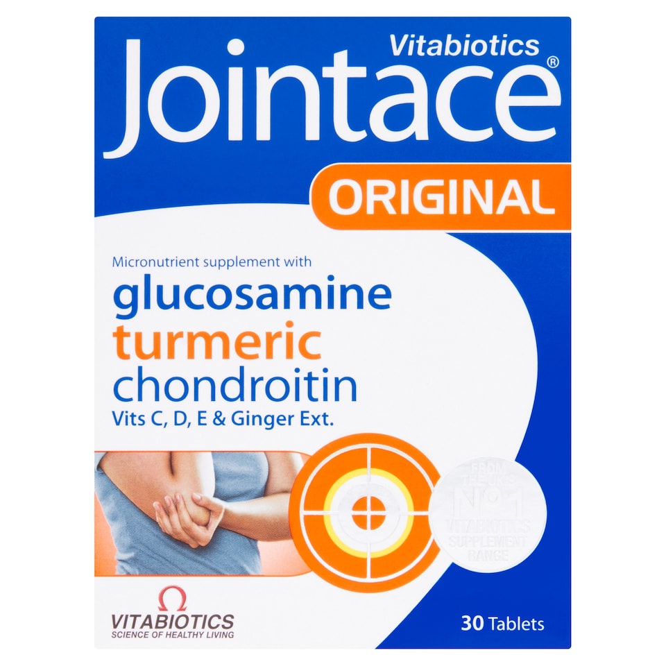 Vitabiotics Jointace Original Glucosamine Tablets with Chondroitin - 30s