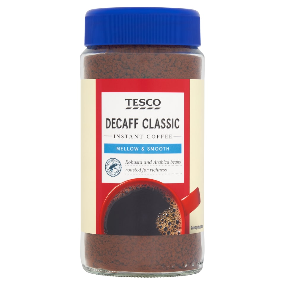 Tesco Decaffeinated Classic Coffee 200g