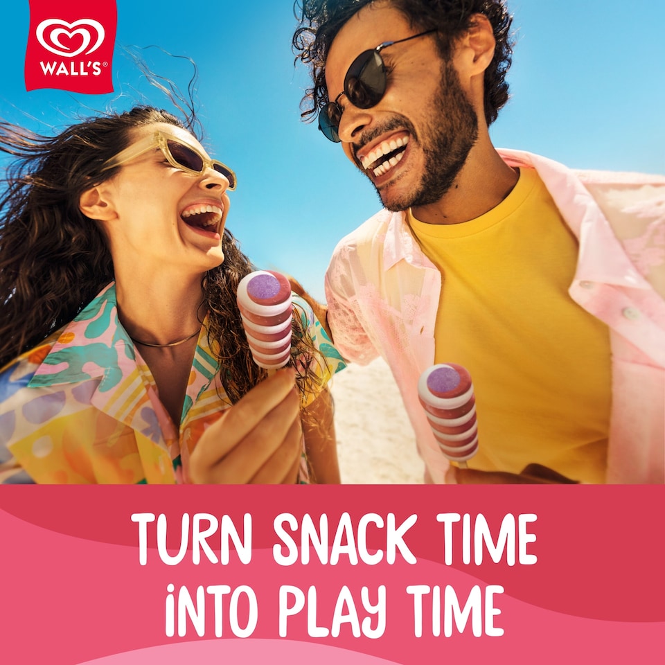 image 1 of Twister Mini Mallow Ice Cream Lollies 6x50ml