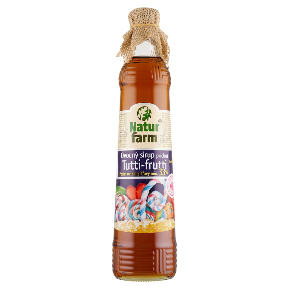 Natur Farm Tutti-Frutti Flavor Fruit Syrup 0.7 L
