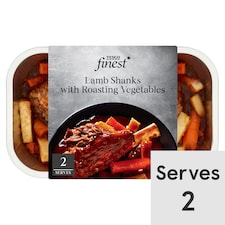 Tesco Finest Lamb Shanks & Vegetable 1.15Kg