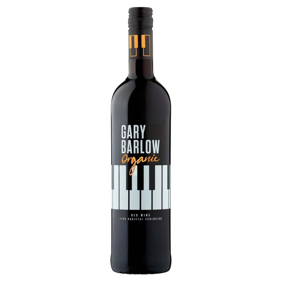 image 1 of Gary Barlow Organic Red Wine 750Ml