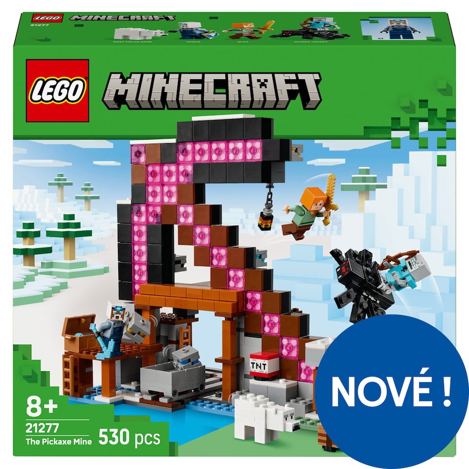 Obrázek 1 pro produkt LEGO Minecraft 21277 Krumpáčový důl