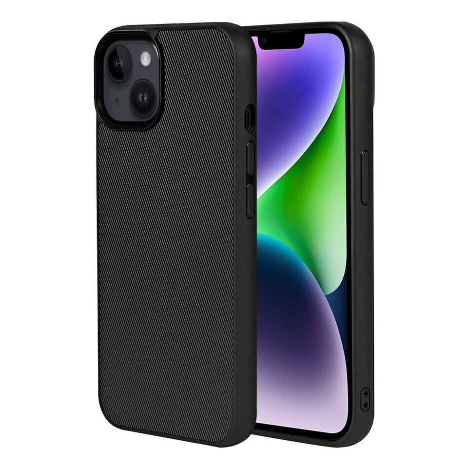image 1 of Groov-E Iphone 14 Black Hard Shell Case