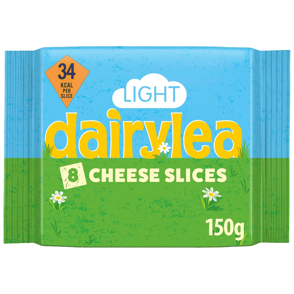 Dairylea Light Cheese Slices x8 150g