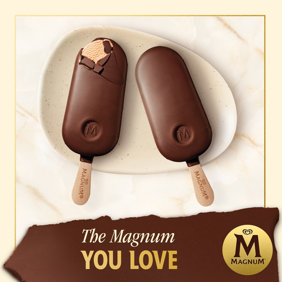 image 1 of Magnum Salted Caramel Ice Cream Sticks 3x100ml