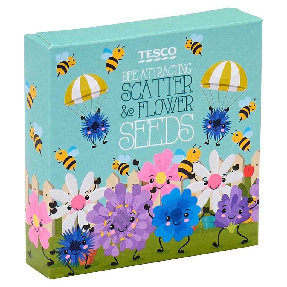 Tesco Bee Scatter & Flower Seeds