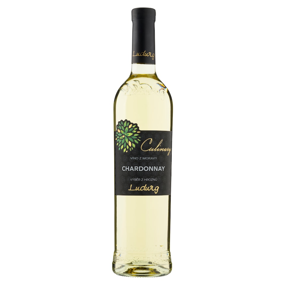 Ludwig Culinary Chardonnay jakostní víno s přívlastkem výběr z hroznů polosuché 0,75l
