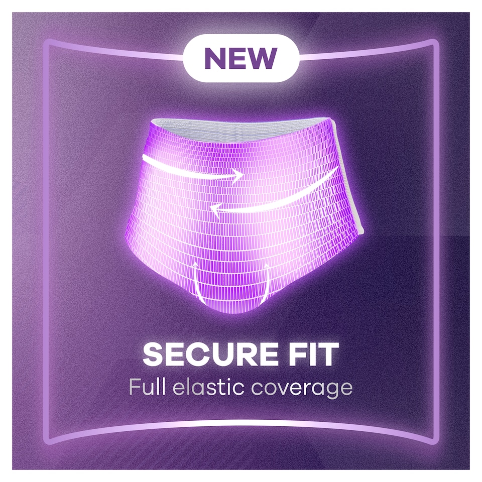 image 1 of Always Discreet Maximum Protection Incontinence Pants M UK10-16 8 Pack