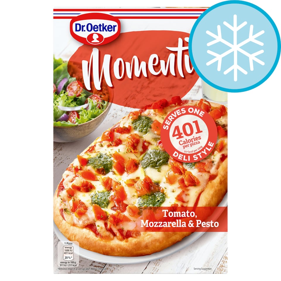 Dr. Oetker Momenti Tomato Mozzarella Pizza 185G