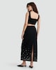 image 3 of The F&F Edit Diamanté Embellished Co-ord Midi Skirt in Black