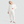 Cream, F&F Fleece Cable Texutred Top and Cuffed Bottoms Pyjamas in Cream