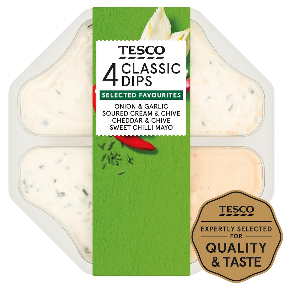 Tesco Classic Multipack Dips 516G