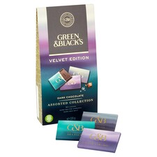 Green And Black Assorted Dark Chocolate 120G