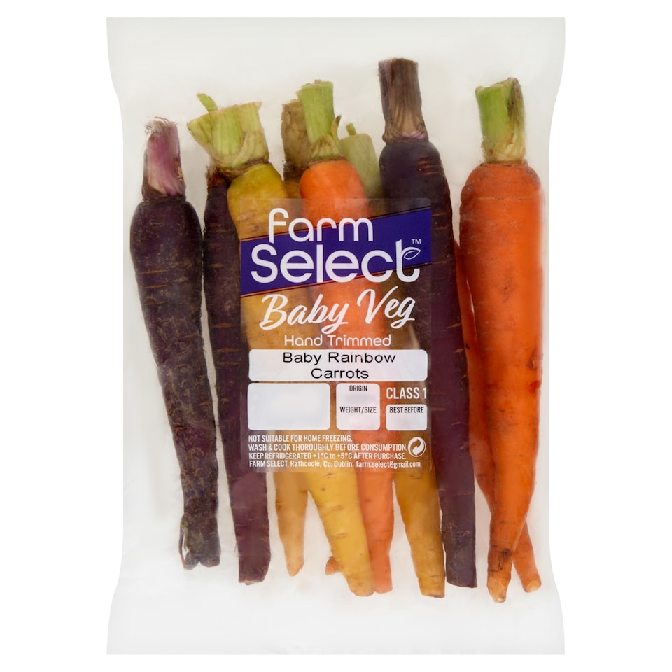 Farm Select Baby Rainbow Carrots 150g