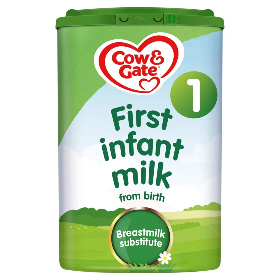image 1 of Cow & Gate 1 First Infant Baby Milk Formula Powder from Birth 800g