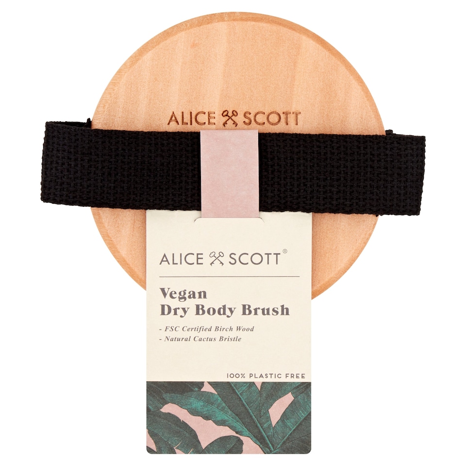 Alice Scott Vegan Dry Body Brush Tesco Groceries