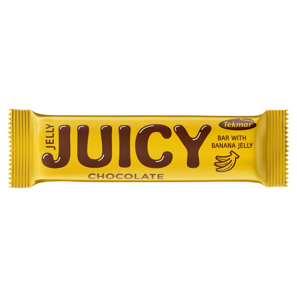 Tekmar Juicy Bar with Banana Jelly in Dark Chocolate 40 g