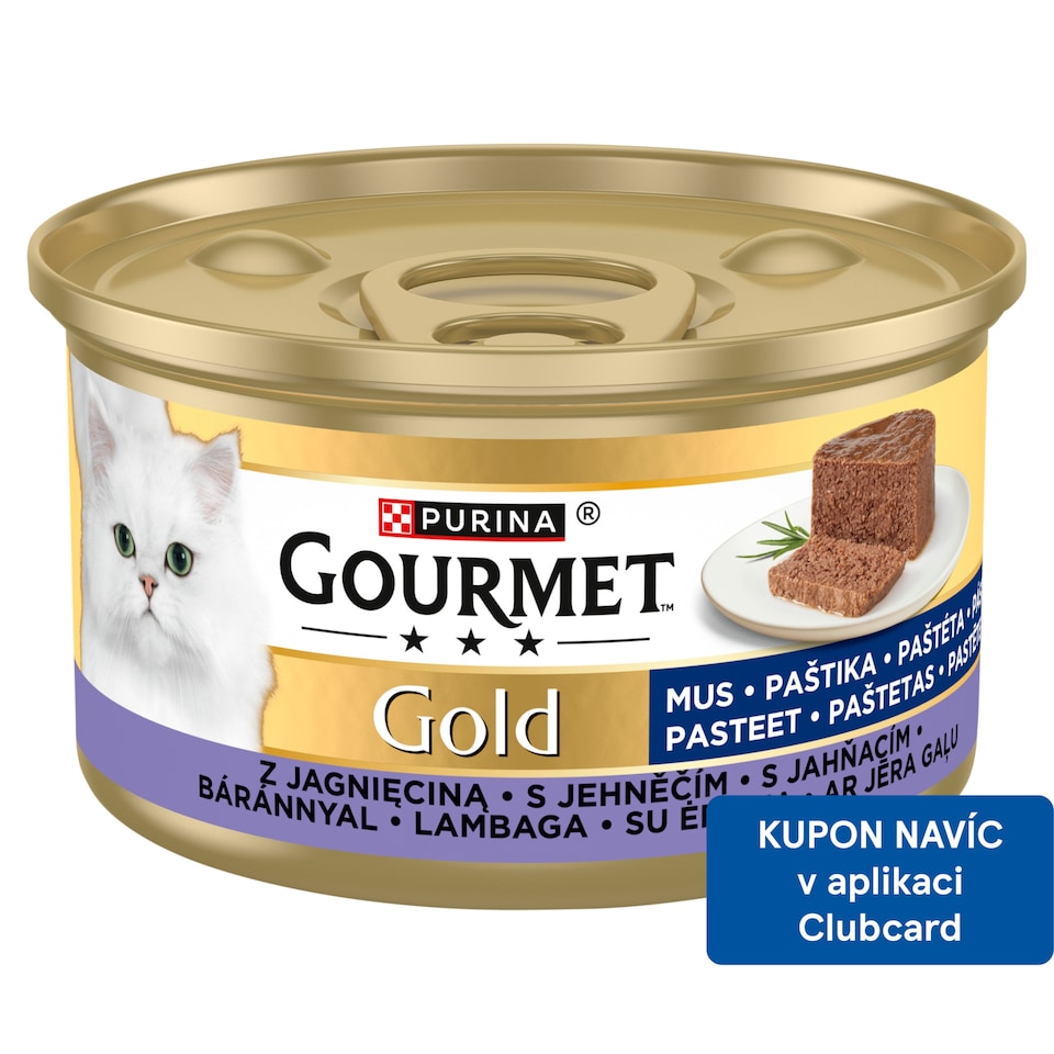 GOURMET Gold paštika s jehněčím 85g