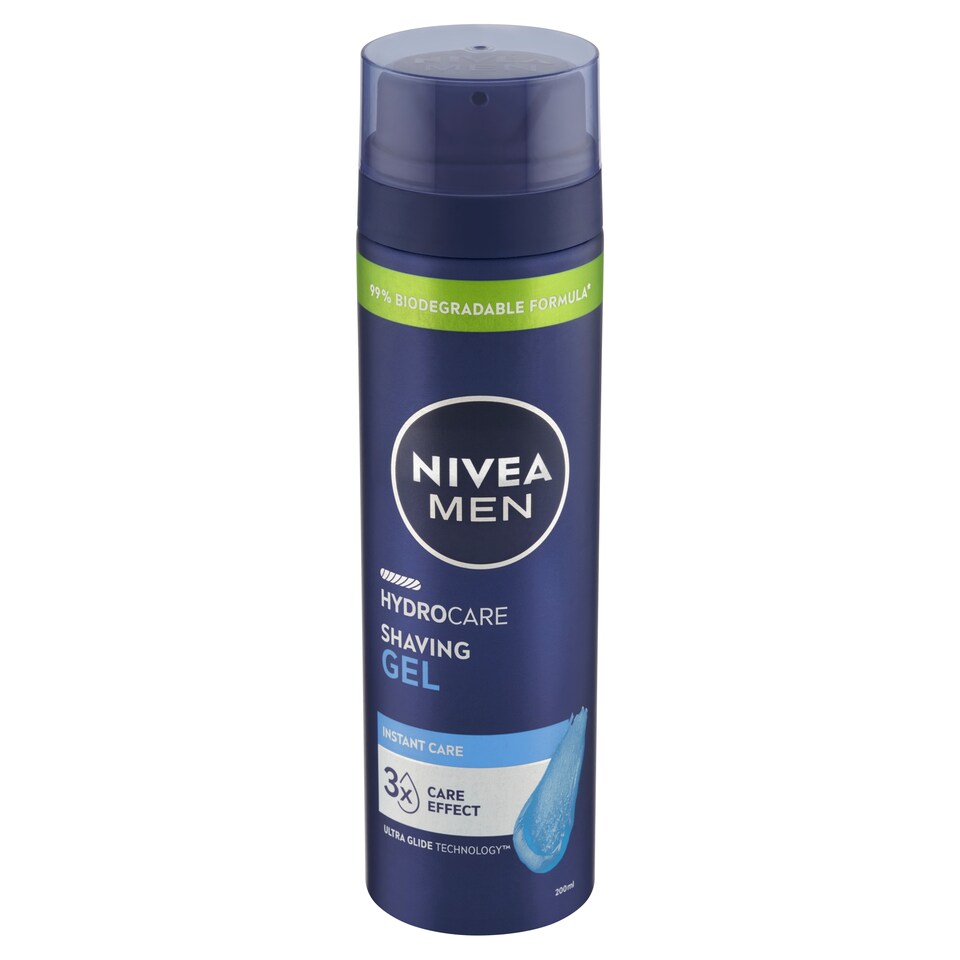 Nivea Men Hydrocare Gél na holenie 200 ml