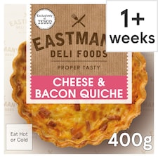 Eastmans Cheese & Bacon Quiche 400G