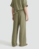 image 3 of F&F Wide Leg Elasticated Trousers in Khaki
