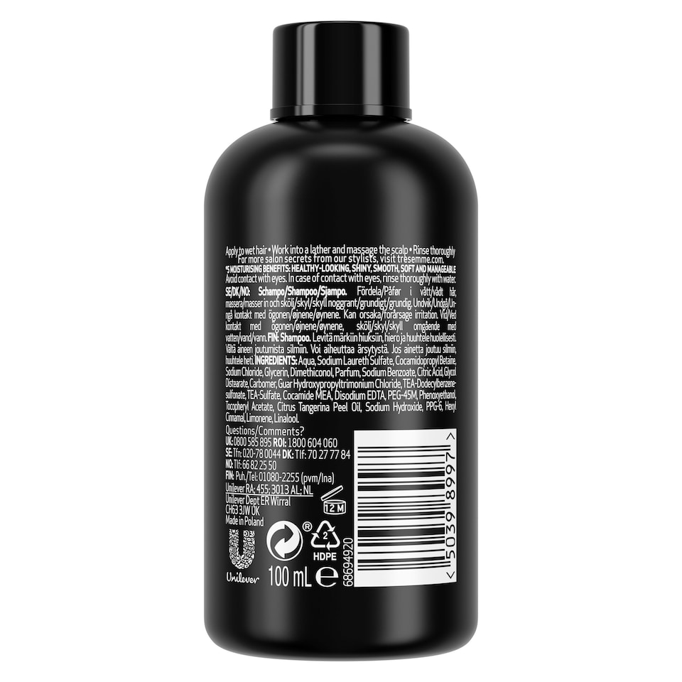 image 1 of TRESemme Rich Moisture Shampoo 100ml