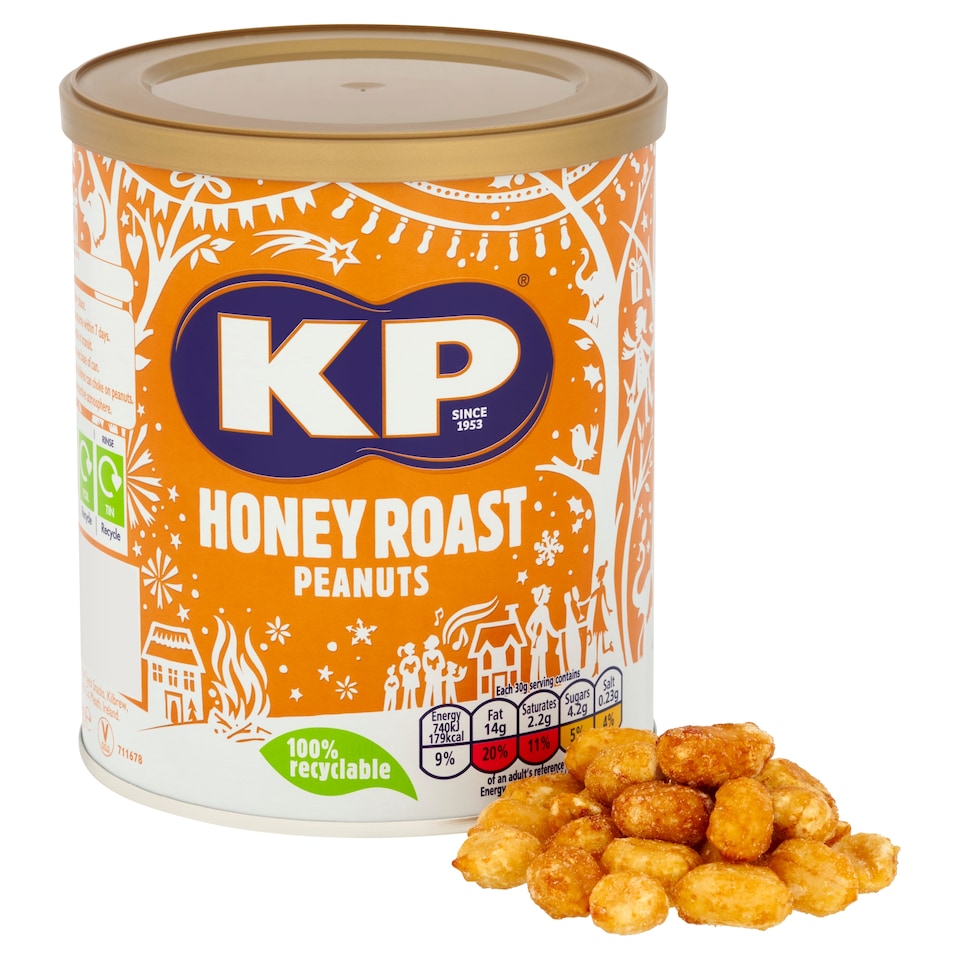 image 1 of Kp Honey Roasted Peanuts 375G