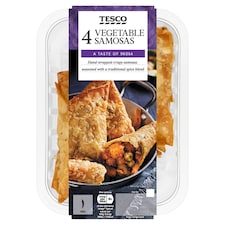 Tesco Indian Vegetable Samosa 278G