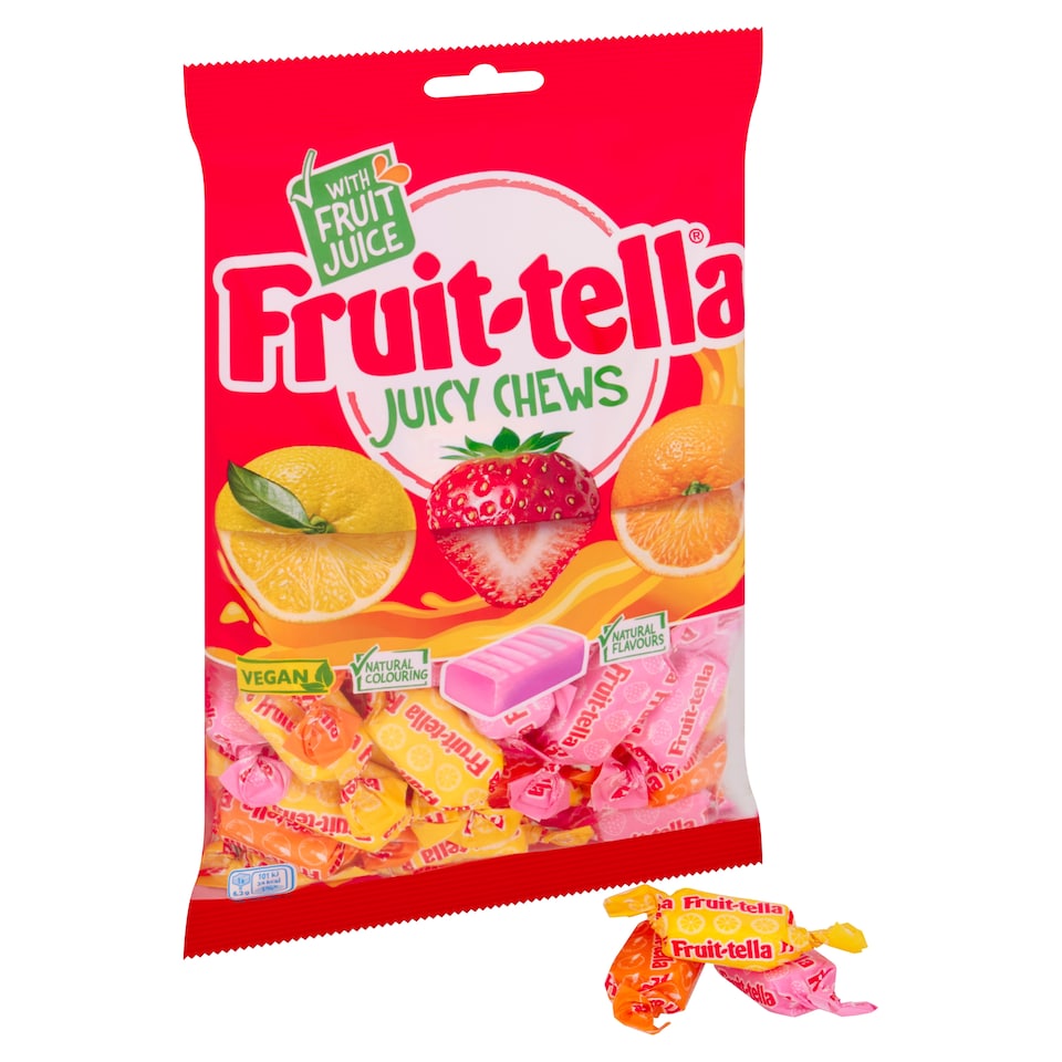 image 1 of Fruit-tella Juicy Chews 300g 