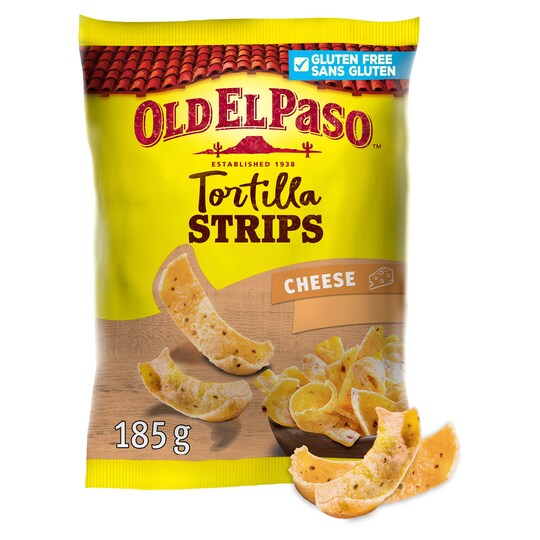 Old El Paso Tortilla Strips Cheese 185G Tesco Groceries