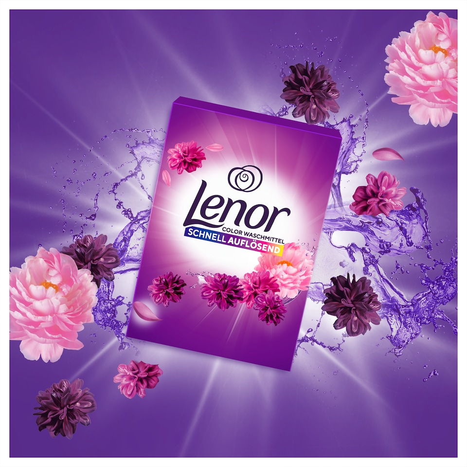 image 1 of LENOR Washing Powder 45 Washes, Flower Bloom