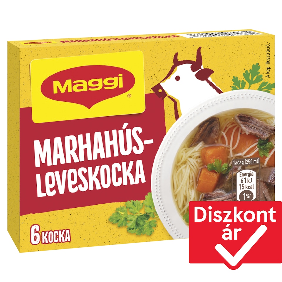 Maggi Beef Soup Stock Cube 60 g