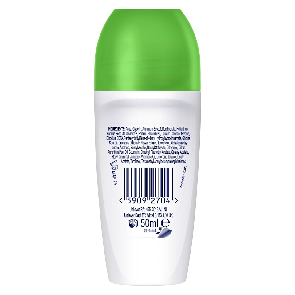 image 1 of Dove Advanced Care Go Fresh Cucumber 72h Roll-On Antiperspirant Deodorant 50ml