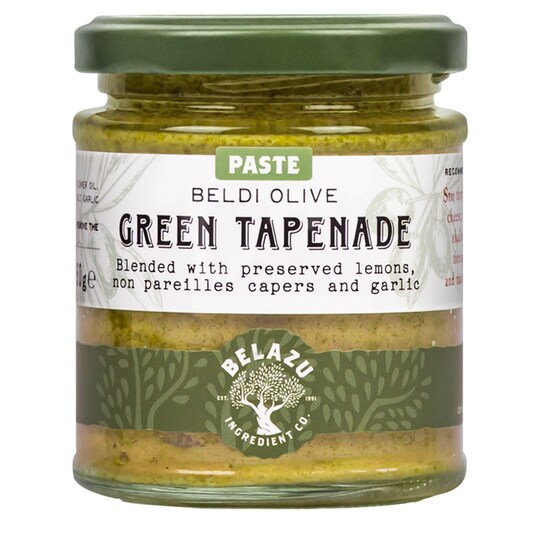 Belazu Beldi Green Olive Tapenade 160G Tesco Groceries