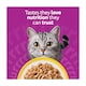image 3 of Whiskas Adult Cat Food Pouches Poultry Feasts In Jelly 12x85g