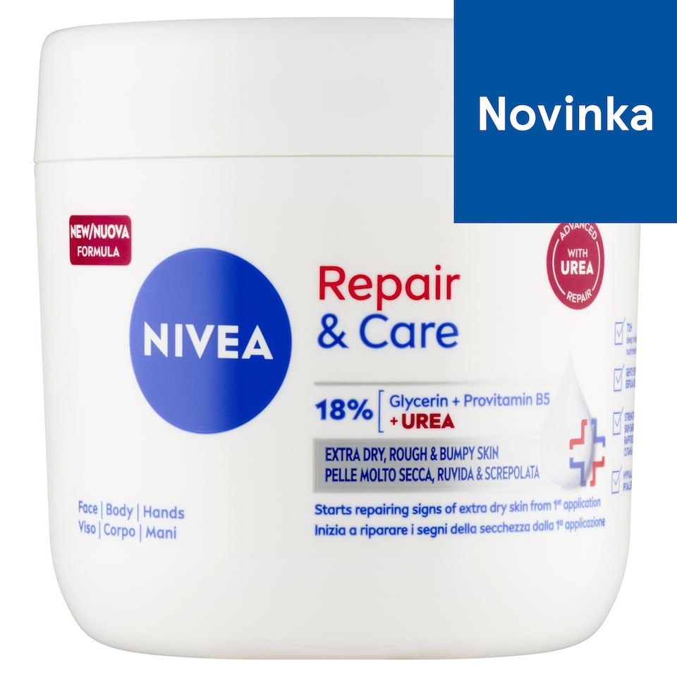 image 1 of Nivea Repair & Care Urea Nourishing Cream 400 ml