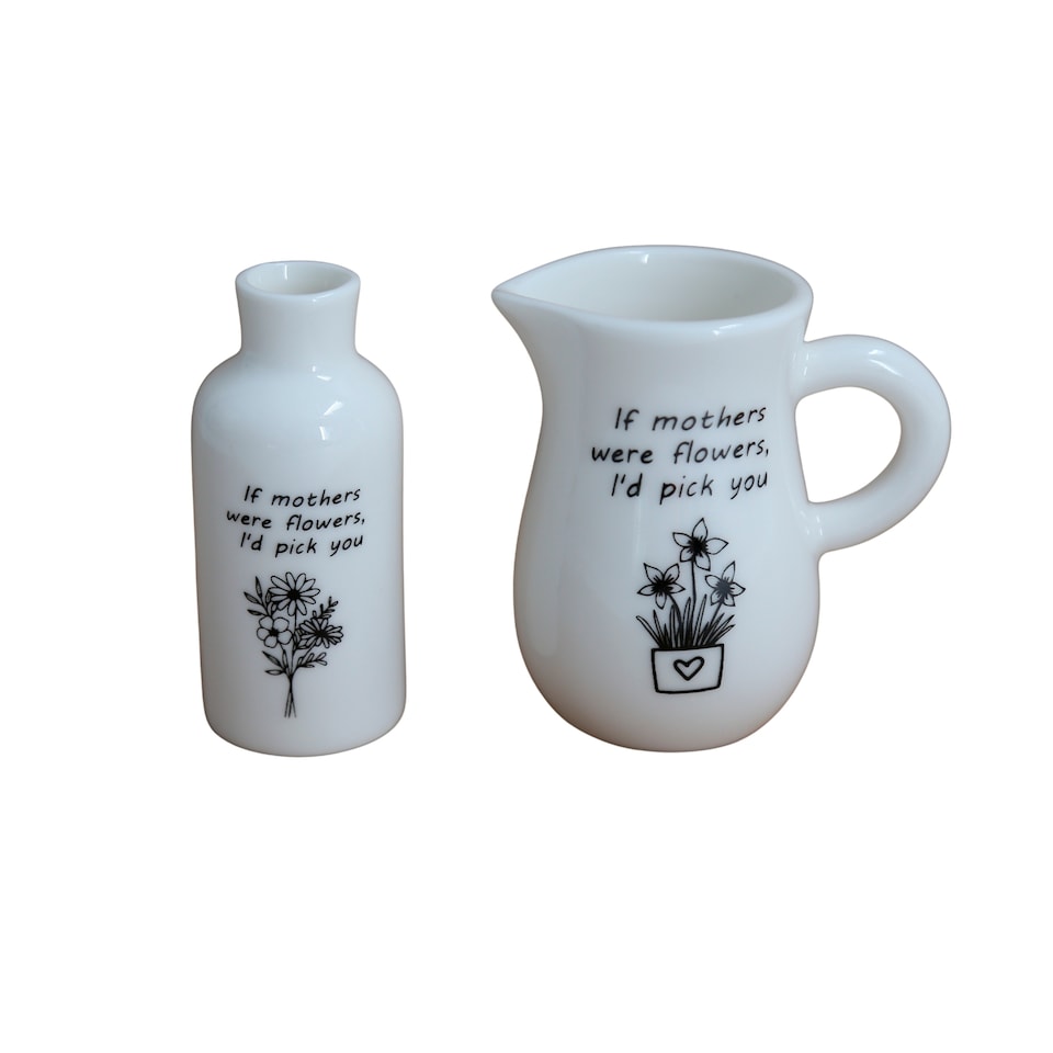 Bayswood Mother's Day Mini Ceramic Jug Assortment